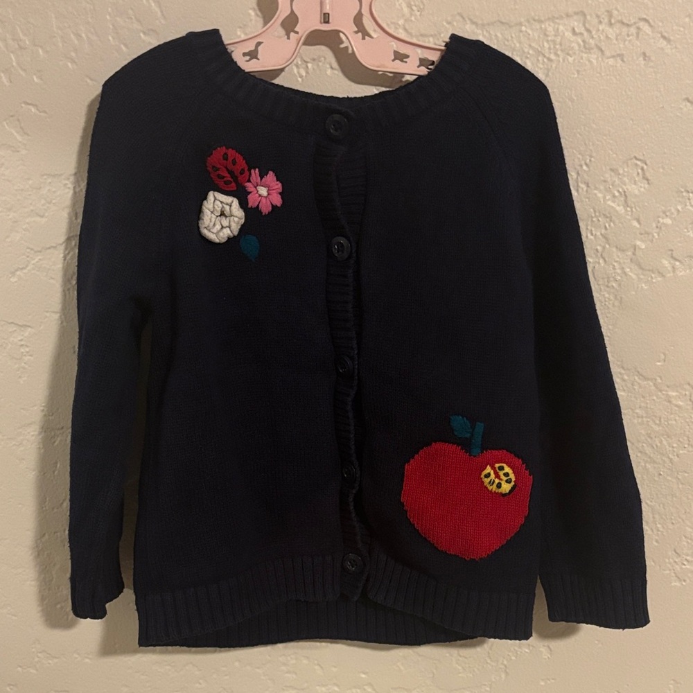 Hanna Andersson Hopscotch Cardigan (2T)